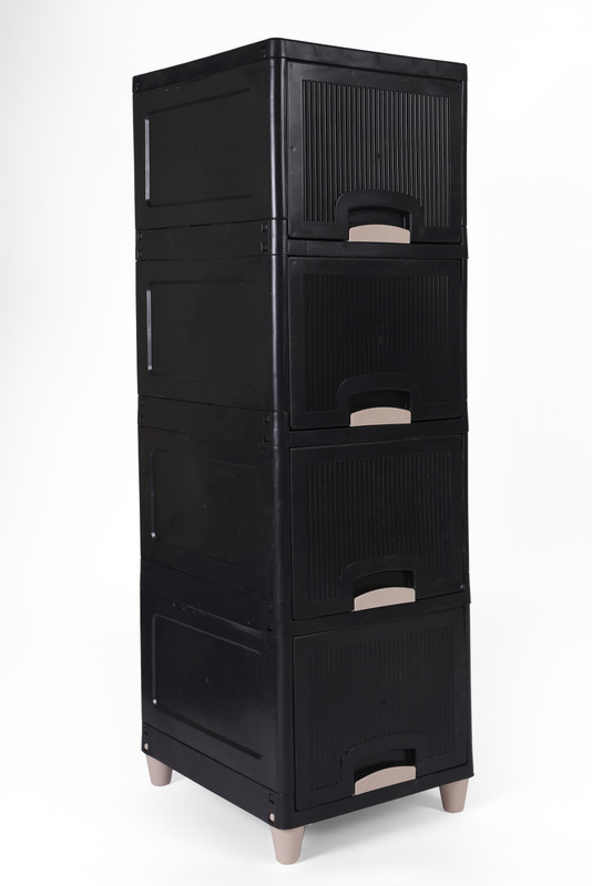 Sorath PVC Collapsible Wardrobe(Finish Color - Black, DIY(Do-It-Yourself)) - 68% off at DetectaDeal