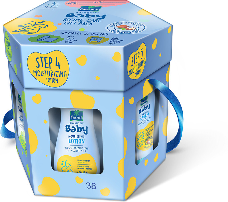 Parachute Advansed Baby Regime Care Gift Pack(Blue)