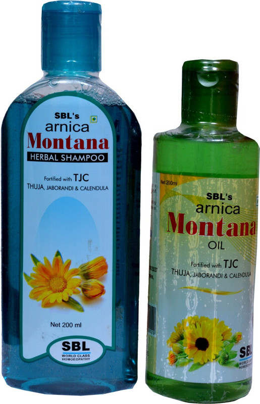 SBL HAR CARE COMBO(ARNICA MONTANA SHAMPOO+ARNICA MONTANA OIL)(2 Items in the set)