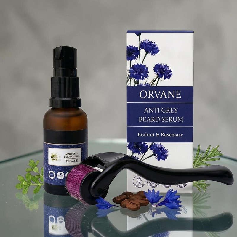 Orvane Pure & Potent Anti-Grey Beard Serum – Nature’s Solution(2 Items in the set)