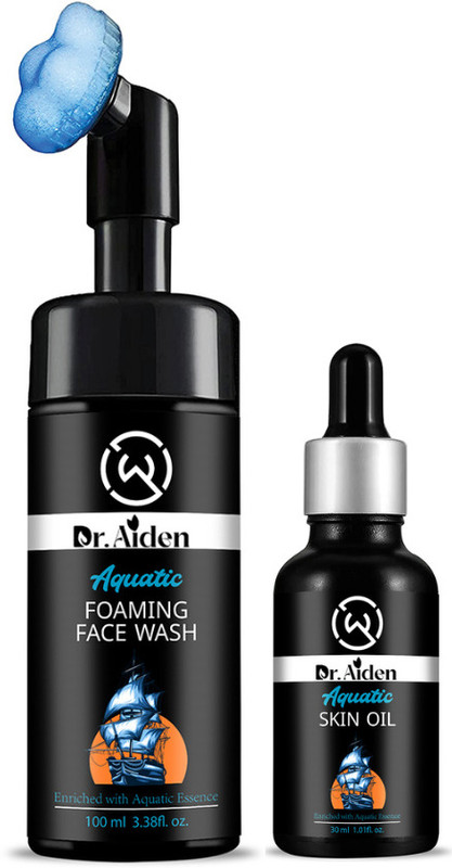 Dr Aiden Sea Breeze Skin Oil for Men & Sea Breeze Foam Face Wash for Men(2 Items in the set)