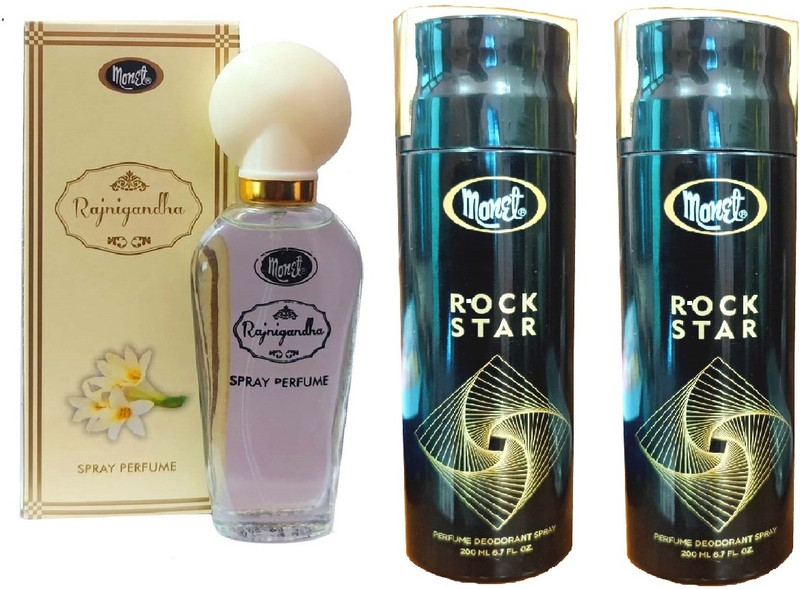 MONET 1 RAJNIGANDHA PERFUME(2 Items in the set)