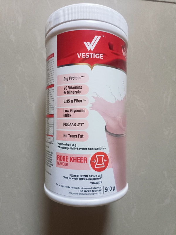 Vestige Veslim Fourmulla 1 Shake Rose Kheer Flavour shake roseijrarskweke rosek kheer(1 Items in the set)