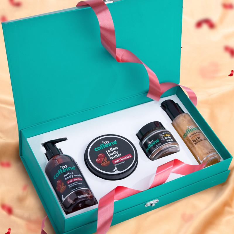 mCaffeine Coffee Glam Body Gift kit | Birthday, Anniversary & Gift Kit Gift Set(4 Items in the set)