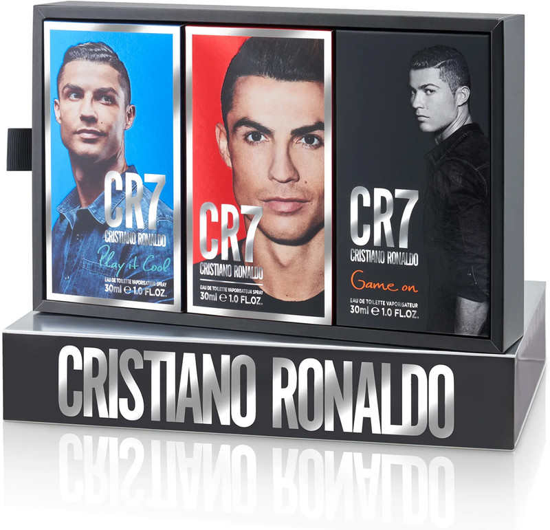 Cristiano Ronaldo Origins Trio Set (Red 30ml + Play it Cool 30ml + Game On 30ml)(3 Items in the set)