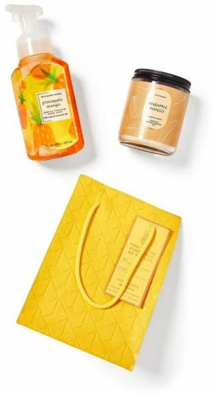 BATH & BODY WORKS PINEAPPLE MANGO 2PIC GIFT SET(1 Items in the set)