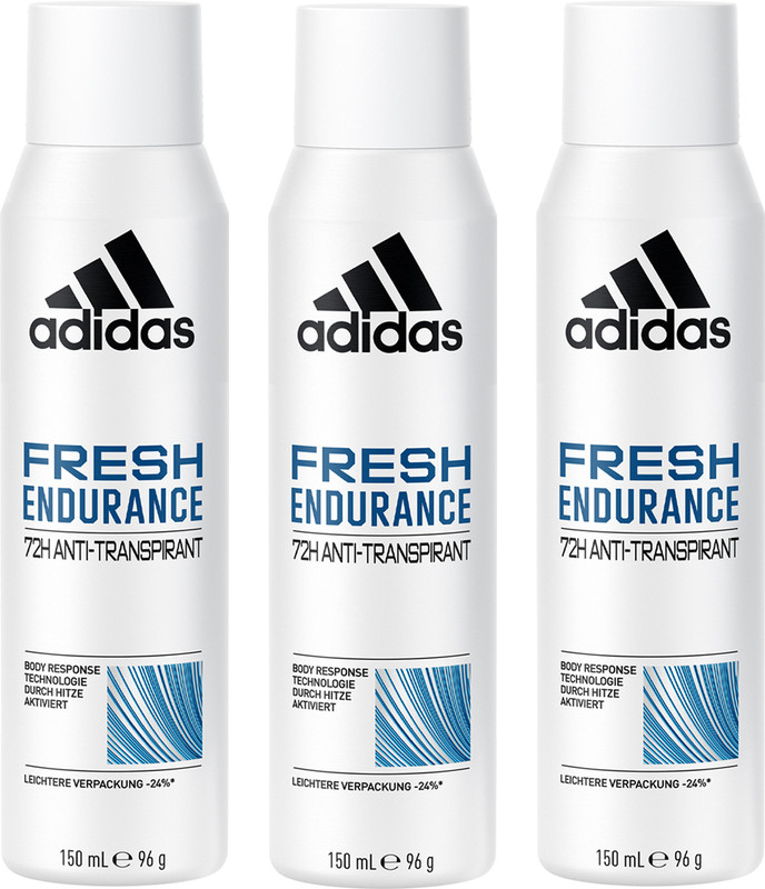 ADIDAS Fresh Endurance 72H Anti-Perspirant 150ml Deodorant Set(3 Items in the set)