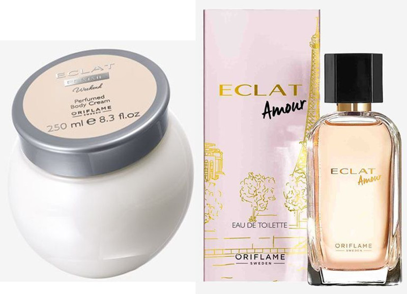 Oriflame Sweden Eclat Body Cream With Eau de Toilette - 50 ml (For Women)(2 Items in the set)