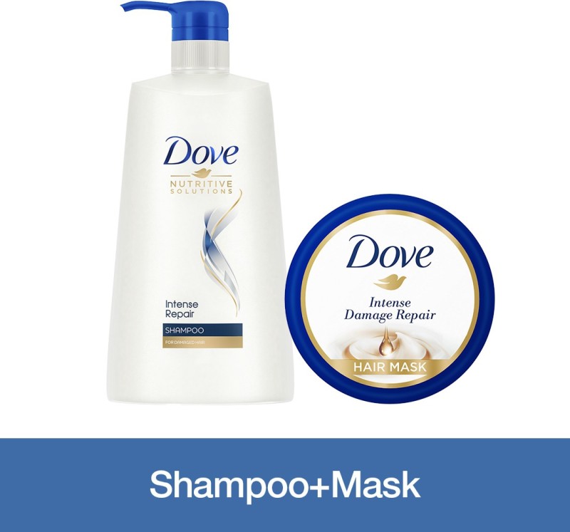 DOVE Intense Repair Shampoo and Mask  (2 Items in the set)