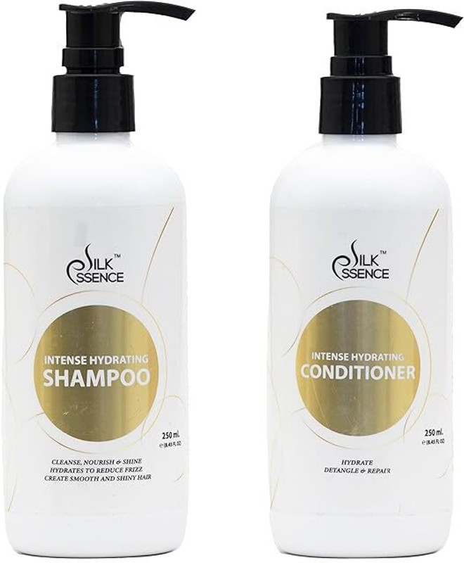 SILK ESSENCE Intense Hydrating Shampoo & Conditioner for Men & Women(2 Items in the set)
