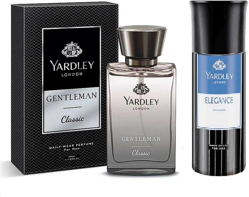 Yardley London 50ML PERFUME & LAVENDER DEODORANT 150ML(S.K1)(2 Items in the set)