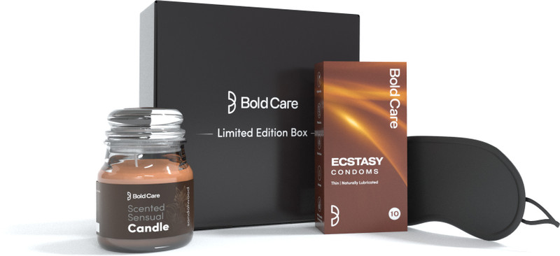 Bold Care 404 Variety Pack Condom With |Scented candles|Blindfolds(1 Items in the set)