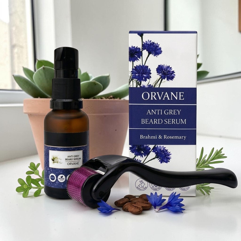 Orvane Scientifically Formulated Anti-Grey Serum with Natural Actives(2 Items in the set)