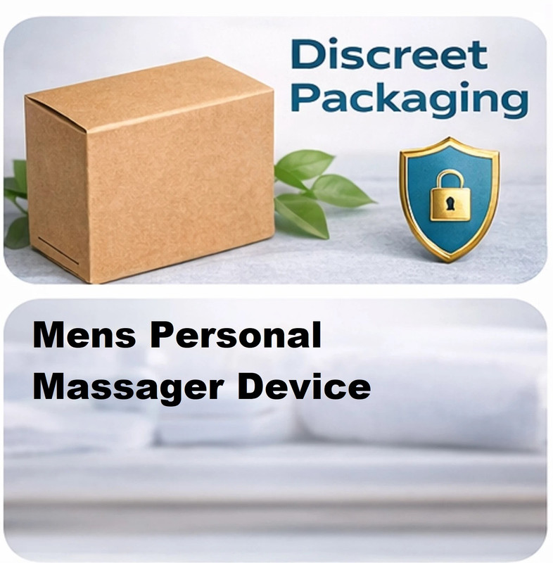 GABBU Men’s Personal Body Massager with Premium Lubricant Combo(1 Items in the set)