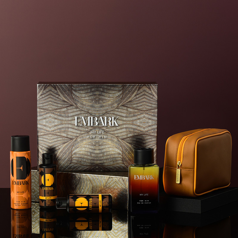 EMBARK Giftset Perfume Fragrance combo for Men(5 Items in the set)