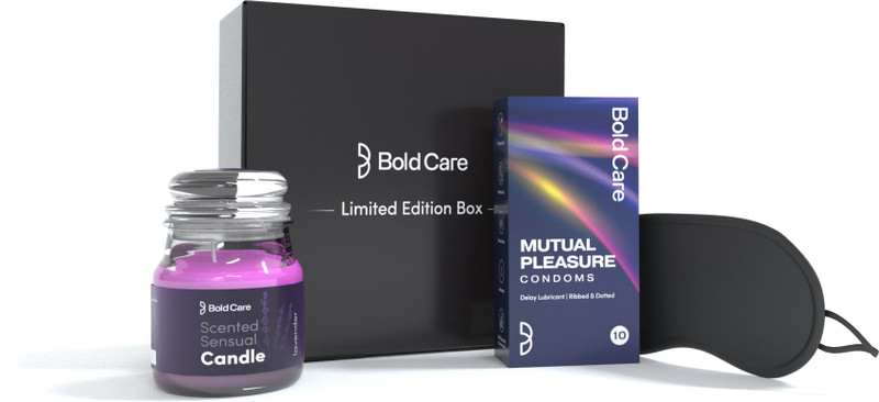 Bold Care 404 Super Nano Thin Condoms For Men Intense With |Scented candles|Blindfolds(1 Items in the set)