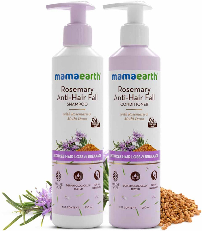 Mamaearth Rosemary Hair Fall Control Kit(3 Items in the set)