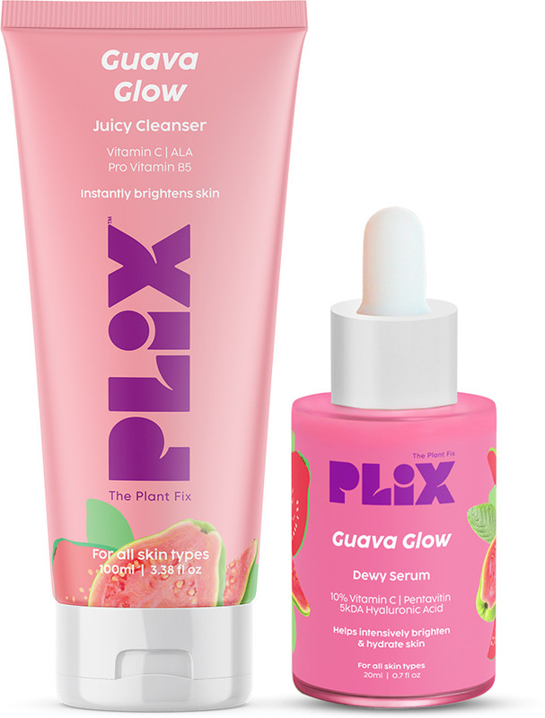 The Plant Fix Plix Combo, Juicy Face Wash 100ml & Serum 20 ml For Skin Brightening(2 Items in the set)