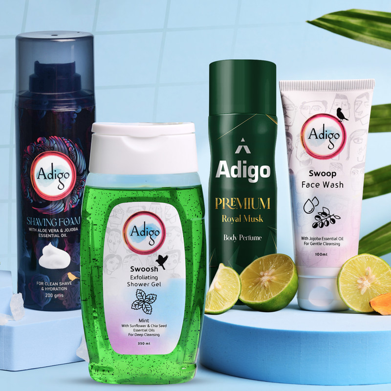 adigo Men's Daily Care Kit(4 Items in the set)