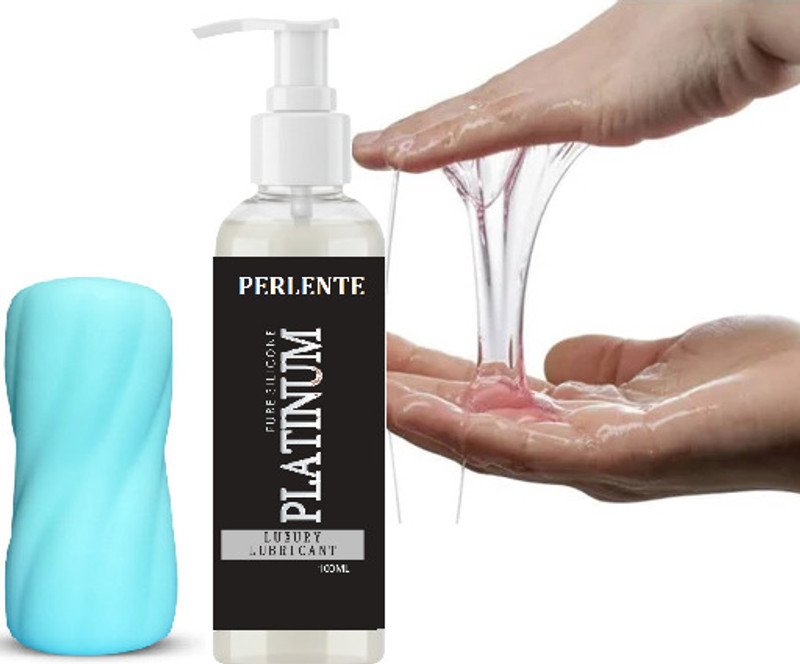 PERLENTE Soft Texture Handheld Massager Kit with Smooth(2 Items in the set)