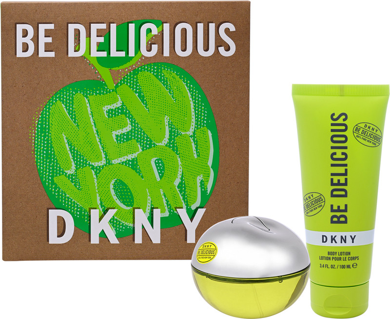 DKNY Be Delicious Set (Eau de Parfum 100ml + Body Lotion 100ml)(2 Items in the set)