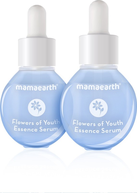 MamaEarth Flowers of Youth Serum For Smooth Skin (Pack of 2)  (60 ml)