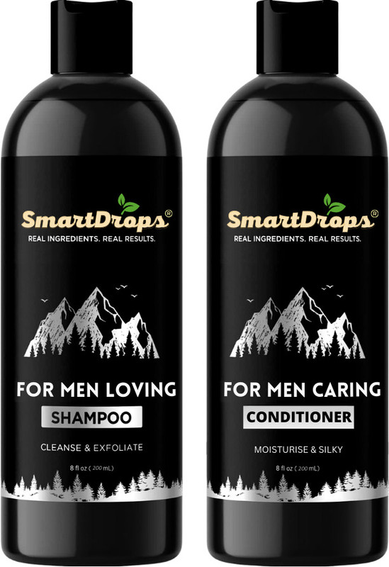 smartdrops Anti Hair Fall Shampoo and Conditioner Combo Kit For Men(2 Items in the set)