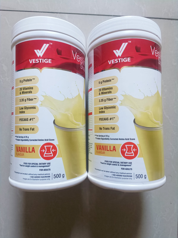 Vestige veslim Fourmula 1 Nutrition shake Vanilla Flavour shake vanilslklea(1 Items in the set)