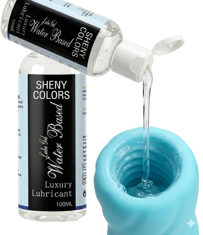 SHENY COLORS Smooth Touch Silicone Based Personal Lubricant Gel(2 Items in the set)