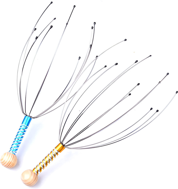 mkldsrh Auto Head Massager Set of 1 Hand Scalp Massagers for Hair Headache Relief Anxiety Reduction Relaxing Massage Tool for All Ages(1 Items in the set)