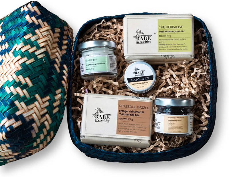 Bare Necessities Luxury Gentleman Gift Set | Premium Gift Hamper | Grooming Kit for Men(5 Items in the set)