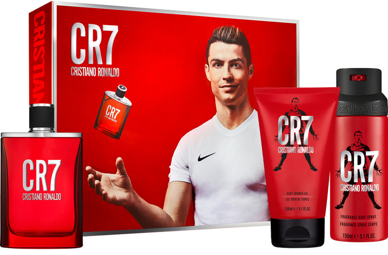 Cristiano Ronaldo CR7 CR7 Origins Set (Eau de Toilette 100ml + Shower Gel 150ml + Body Spray 150ml)(3 Items in the set)