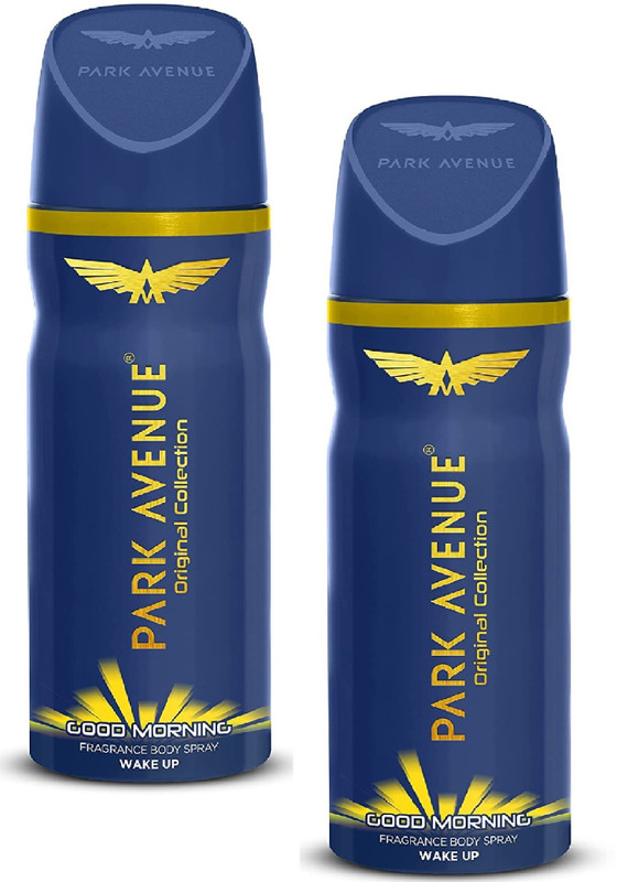 PARK AVENUE GOOD MORNING DEODORANT FOR MEN, 150ML SET OF 1 PCS Deodorant Spray - For Men(300 ml, Pack of 2)