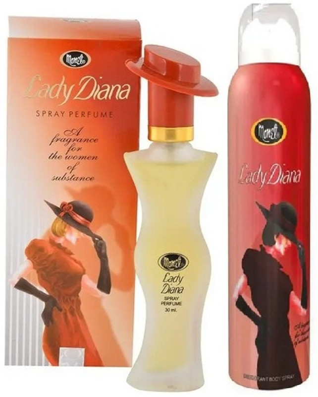 MONET Lady Diana 30 ml & Deoeorant 150 ml(2 Items in the set)