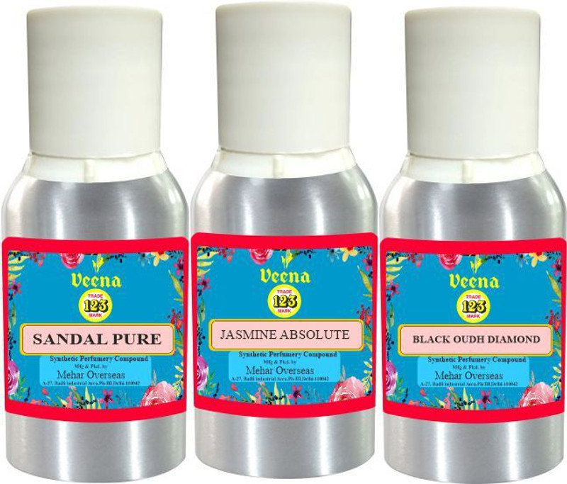 Veena Unisex Attar Perfume,(3 Items in the set)