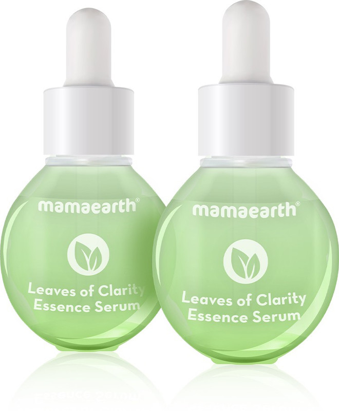 MamaEarth Leaves of Clarity Essence Serum For Acne Prone (Pack of 2) (60 ml)
