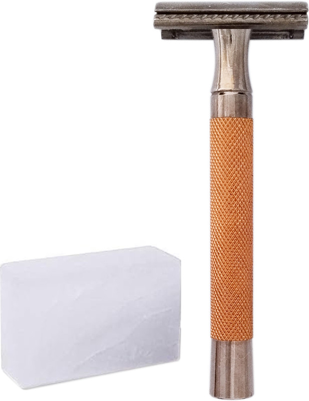 KYP Fashion Home & Professional Smooth Safety Razor Beard Shaver Cut-Free Shaving Razor With Fitkari For Men Boys(2 Items in the set)