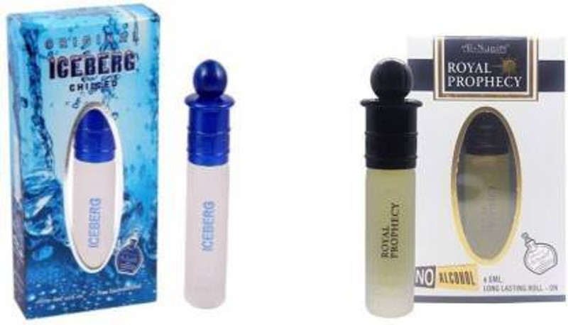 Al Nuaim ROYAL PROPHECY & ICEBERG Herbal Attar 6*2ML(1 Items in the set)