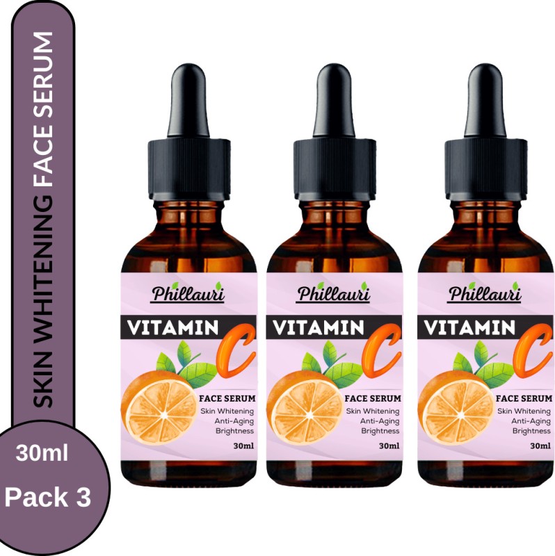 Phillauri Vitamin C Serum For Skin whitening & Hyperpigmentation  (3 Items in the set)