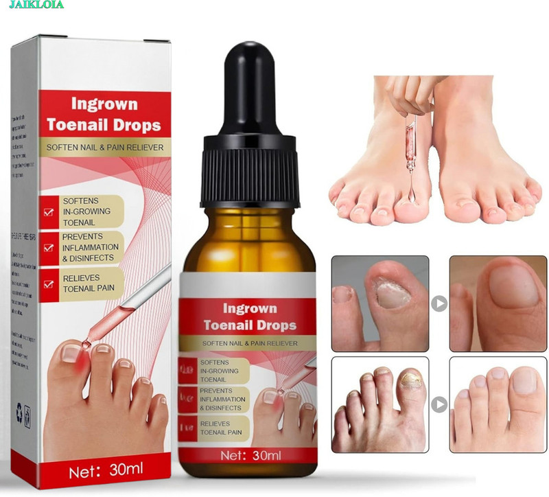 JAIKLOIA Toenail Drops Nail Repair Oil For Nail Care During Toe Use(1 Items in the set)