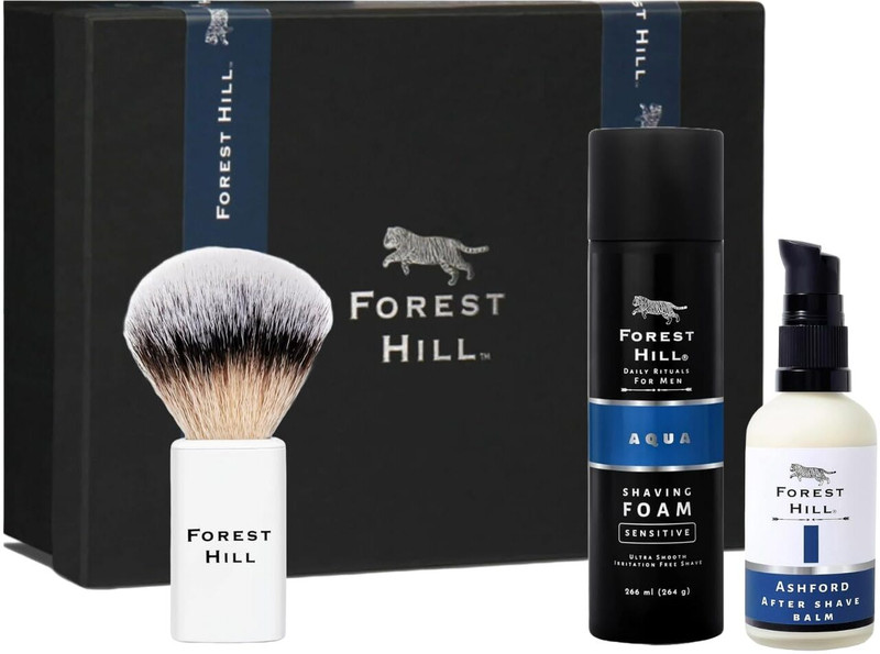 Forest Hill Ashford After Shave Balm 30 ML, Aqua Shaving Foam 50g & Pre Shave Oil 15 ML(3 Items in the set)