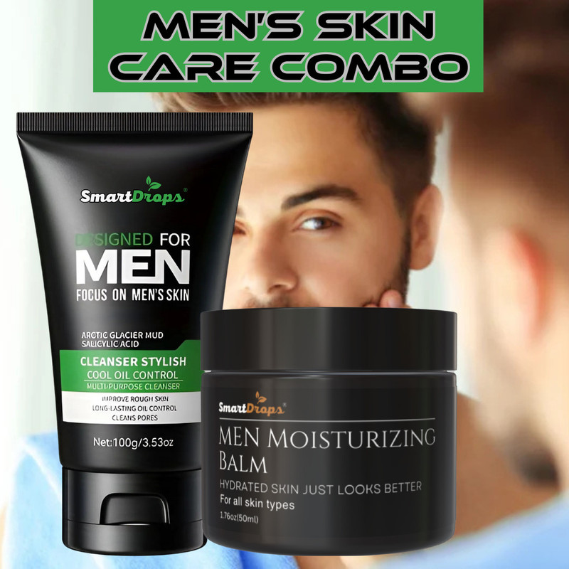 smartdrops Complete Fairness Cream for Men & Clarifying Face Wash Combo for Men(2 Items in the set)