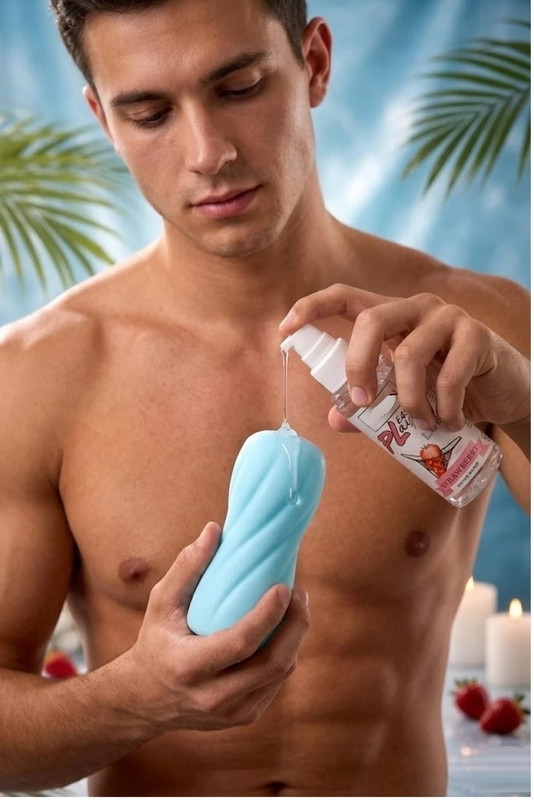 GABBU Stroker & Real Feel Lube Combo Lubricant(2 Items in the set)