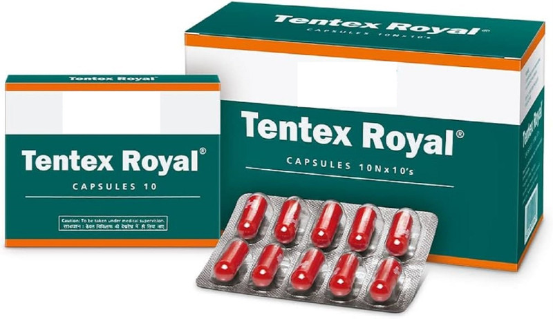 TuchMuch Himalaya Tentex Royal | 10x10s | 100 Capsule |(1 Items in the set)