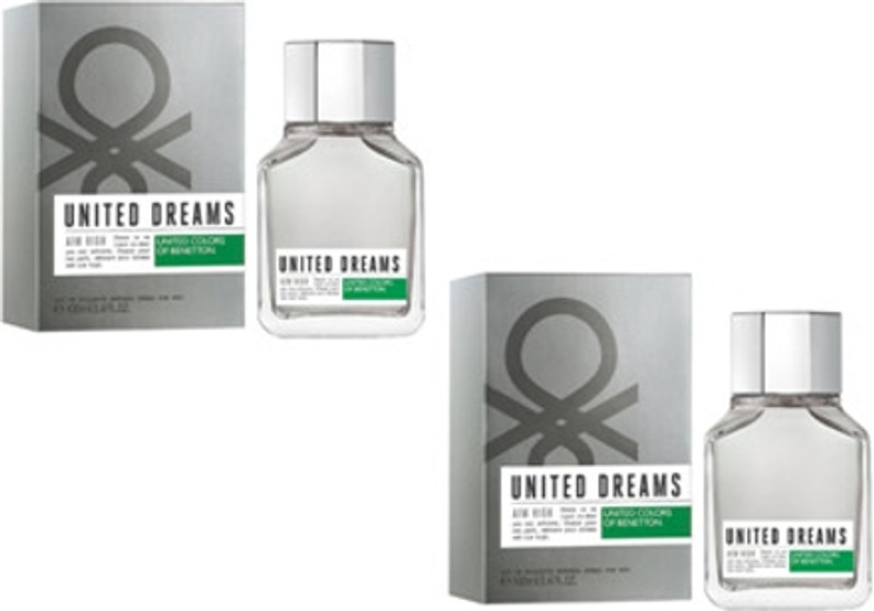 United Dreams Aim High Eau De Toilette Perfume For Men 100 ML Each(2 Items in the set)