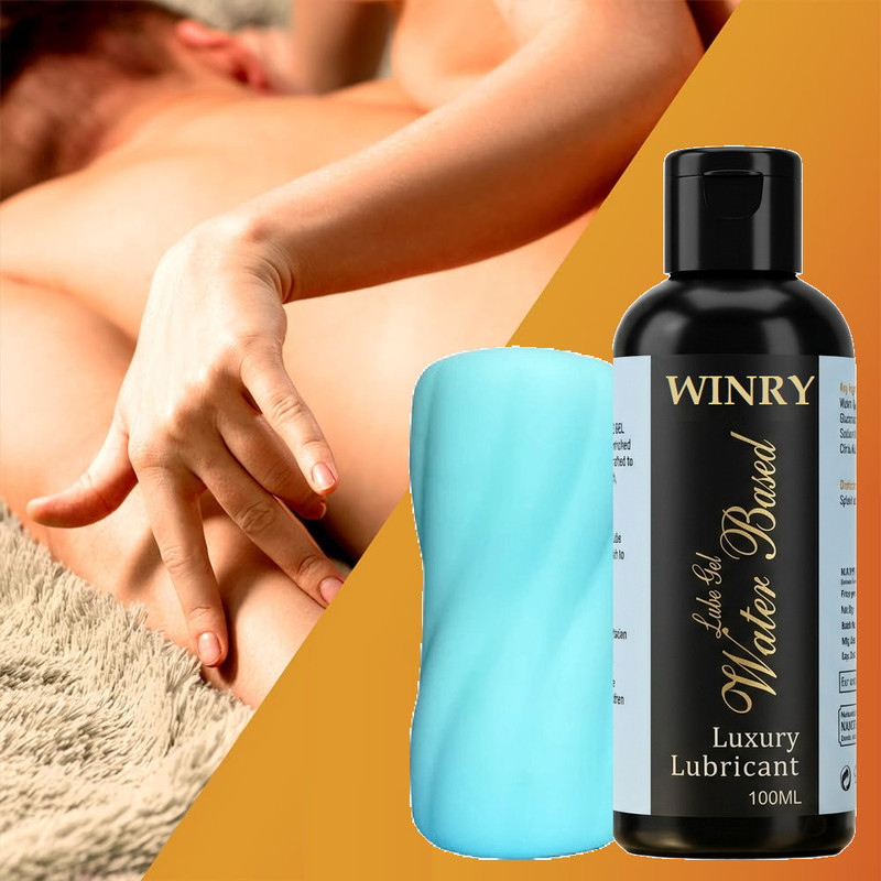 winry 1. Intimate Care Set – Personal Lubricant and Male Stroker(1 Items in the set)
