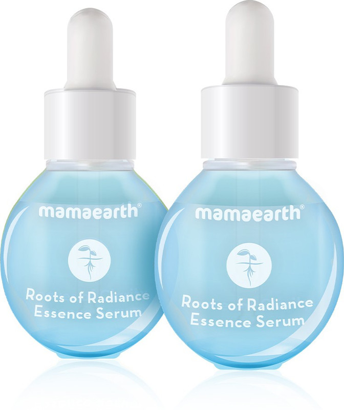 MamaEarth Roots of Radiance Serum, For Brighting Skin (Pack of 2) (60 ml)