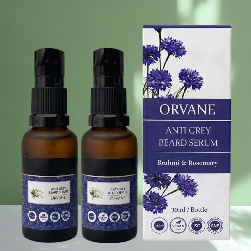 Orvane Travel-Size Friendly Anti Grey Beard Serum Duo(2 Items in the set)