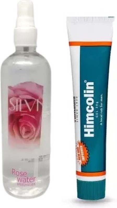 HIMALAYA himcolin gel + rose water 100ml  (2 Items in the set)