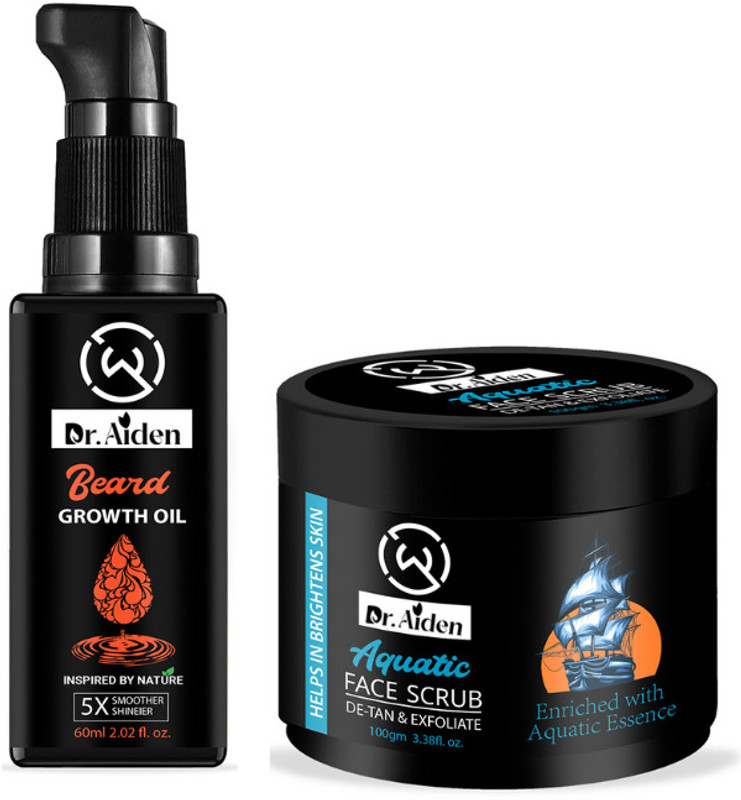 Dr Aiden Aquatic Scrub Removes Blackheads & Dirt & Anti-dandruff 3 in 1 Shampoo(2 Items in the set)